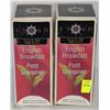 Image 1 : LOT OF 2 BOXES STASH ENGLISH BREAKFAST BLACK TEA