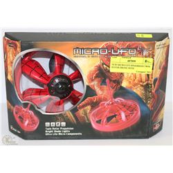 NEW MICRO-UFO SPIDERMAN TWIN ROTOR DRONE WITH