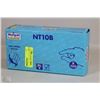 Image 1 : CASE OF 100PC. MARIGOLD NITRILE GLOVES SIZE:XL