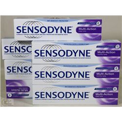 CASE OF 7 SENSODYNE MULTI-ACTION TOOTH PASTE