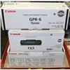 Image 1 : LOT OF 3 NEW CANON TONERS FOR PRINTER INCL.