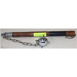 SINGLE MEDIEVAL SPIKED FLAIL MACE
