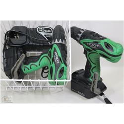 HITACHI 14.4VOLT CORDLESS DRILL PAIR