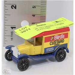 MATCH BOX 1921 MODEL T FORD BIRDS CUSTARD DIE