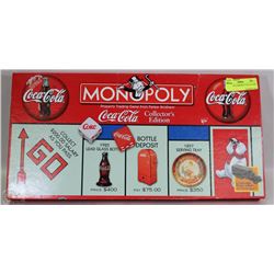 COCA-COLA MONOPOLY COLLECTORS GAME