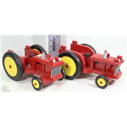 HAND MADE WOOD TRACTORS