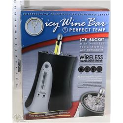 NEW ICE WINE BAR ICE BUCKET WITH WIRELESS