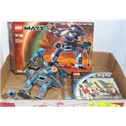LEGO - LIFE ON MARS AND STAR WAR JEDI DEFENSE IN