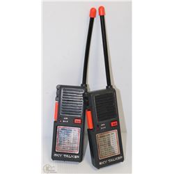 VINTAGE FISHER PRICE SKY TALKER WALKIE TALKIE