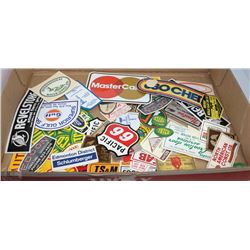 OIL FIELD STICKERS+OTHER COLLECTOR STICKERS