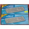Image 1 : LOT OF 2 NEW BASIC 104 KEYBOARD