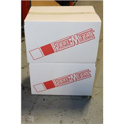 PAIR OF FIBRE-METAL WELDING HELMETS ON CHOICE