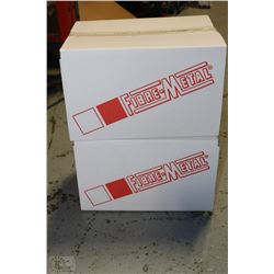 PAIR OF FIBRE-METAL WELDING HELMETS ON CHOICE