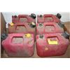 Image 1 : LOT OF 6 MINI GAS CANS