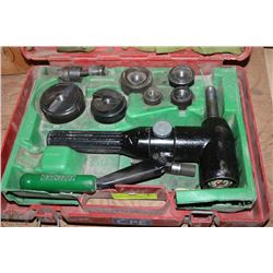 GREENLEE HOLE PUNCHING KIT