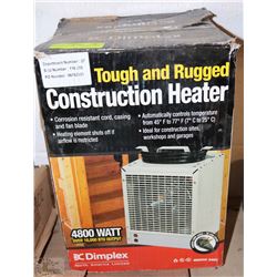 GARAGE HEATER 20 AMP 4800 WATT