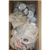 Image 1 : BOX OF STAINLESS STEEL SHOWER HEADS APPROX 70