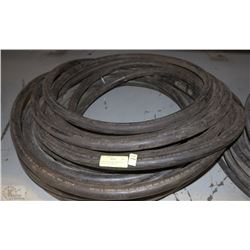 PAIR OF 100' FLARE CONNECTION NATURAL GAS HOSES 1"