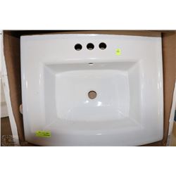 KOHLER WHITE BASIN ON CHOICE