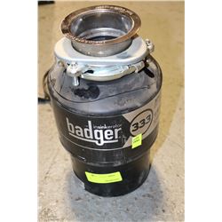 BADGER INSINKERATOR