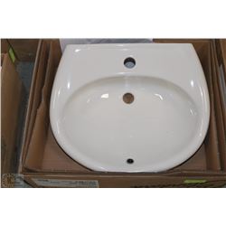 WESTERN PORCELAIN PEDESTAL SINK