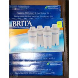 CASE OF 24 BRITA WATER FILTERS- ON CHOICE