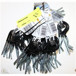 BUNDLE OF 30 VINYL GRIP TRAILER HITCH CLIPS