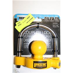 REESE 1 7/8"-2 5/16" COUPLER LOCK-ON CHOICE