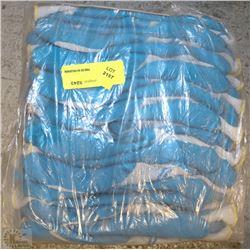 PACK OF 10 PERFECT FIT RUBBER PALM WORK GLOVES