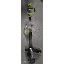 RYOBI 40VOLT ELECTRIC TRIMMER-WORKS- NO BATTERY