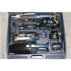 MASTERCRAFT 14.4 VOLT CORDLESS FLASHLIGHT,DUST VAC