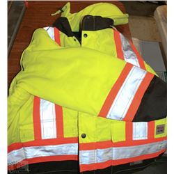SIZE 2 XL WORK KING REFLECTIVE WINTER JACKET