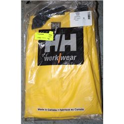 HELLY HANSEN YELLOW BIB PANTS SIZE XL -ON CHOICE
