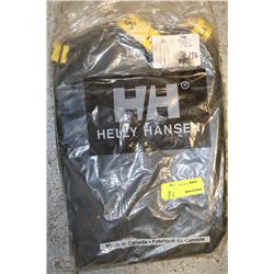 HELLY HANSEN SIZE XL GREEN DOUBLE BIB PANTS