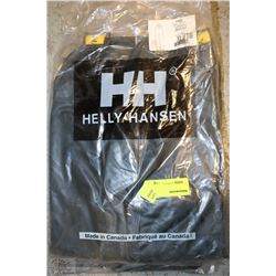 HELLY HANSEN SIZE XL GREEN DOUBLE BIB PANTS