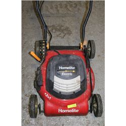HOMELITE 12 AMP ELECTRIC MOWER