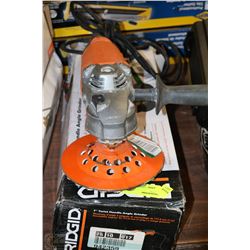RIDGID 7" ANGLE GRINDER