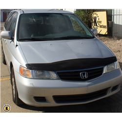 2002 HONDA ODYSSEY SILVER COLOR
