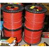 Image 1 : 4 ROLLS OF ECHO NYLON LINE .130" THICK X 750'