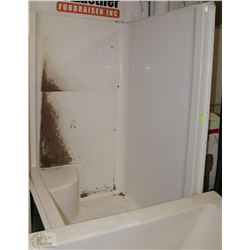 PREVIOUSLY INSTALLED 4' X43" SHOWER SURROUND