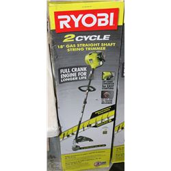 RYOBI 2 CYCLE GRASS TRIMMER AS IS -ON CHOICE