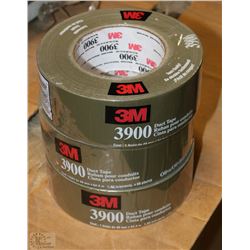 3 ROLLS OF 3M DUCT TAPE ON CHOICE