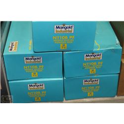 5 BOXES OF MARIGOLD POWDER FREE GLOVES SIZE MEDIUM