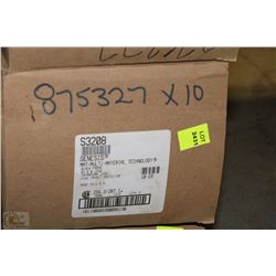 CASE OF 10 UVEX GREEN SHADE SAFETY GLASSES-ON