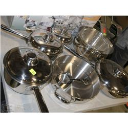 CHEFS SECRET 16PCE 5 PLY SURGICAL STAINLESS STEEL