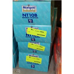 4 BOXES OF 100 SIZE XL NITRILE GLOVES-ON CHOICE