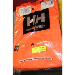 HELLY HANSEN SIZE LARGE SUPERVISORS RAIN COAT