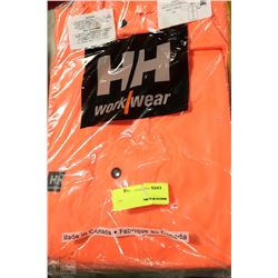 HELLY HANSEN SIZE LARGE SUPERVISORS RAIN COAT