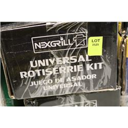 NEXGRILL UNIVERSAL ROTISIERRIE KIT ON CHOICE