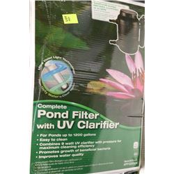 POND FILTER-ON CHOICE